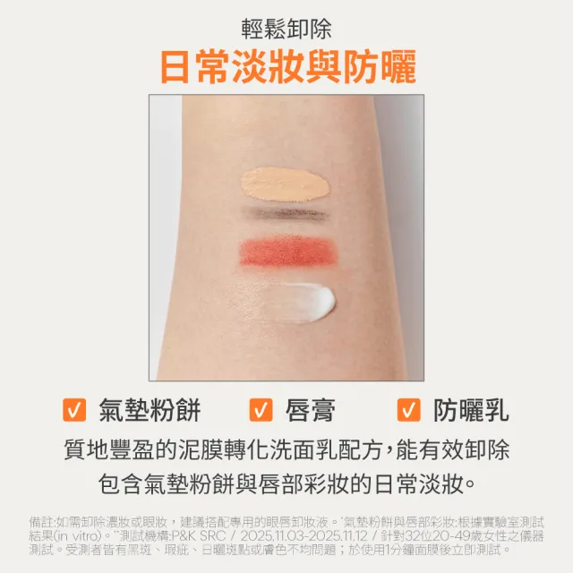 【innisfree】買1送1★維他命C亮白泥膜潔面乳120g(2入組/潔顏、卸妝、亮白 3效合一/雙11限定)