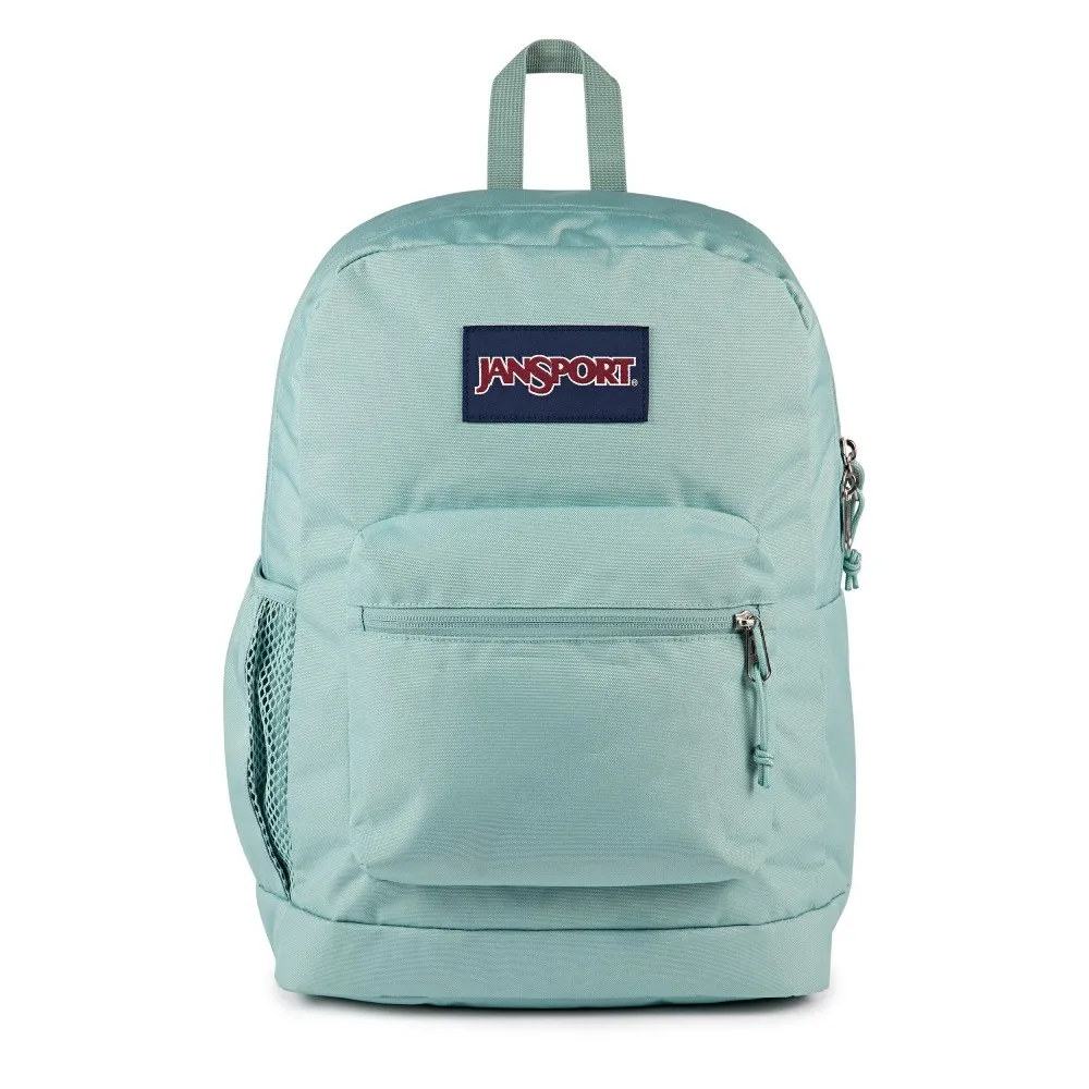 【JANSPORT】雙11 CROSS TOWN PLUS 經典背包 - 淡雅綠(JS0A7ZNZLA8)