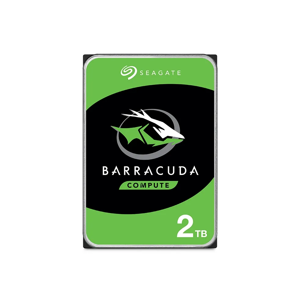 【SEAGATE 希捷】BarraCuda 2TB 3.5吋 7200轉 256MB 桌上型 內接硬碟(ST2000DM008)