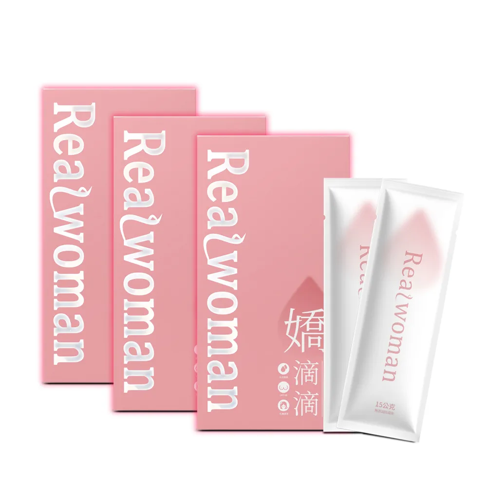 【Realwoman 美妍世家】嬌滴滴元氣波波飲(15包/盒)x3盒