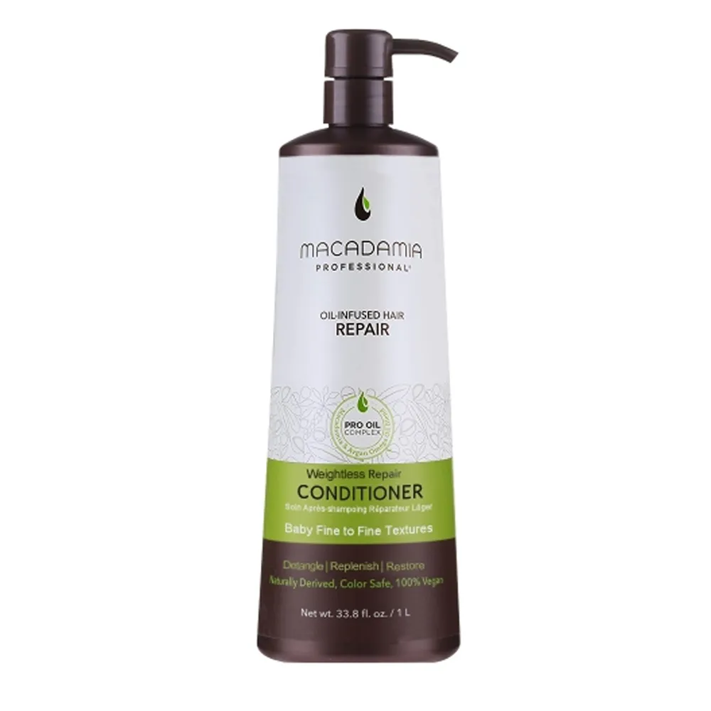 即期品【Macadamia】即期品 瑪卡奇蹟油 輕柔潤髮乳 蓬鬆豐盈配方 1000ml 新包裝 台灣公司貨