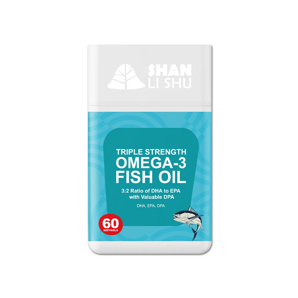 【Shanlishu 山立樹】挪威85%高濃度魚油(60入/罐 Omega-3 DHA EPA rTG型魚油 高濃度 高吸收)