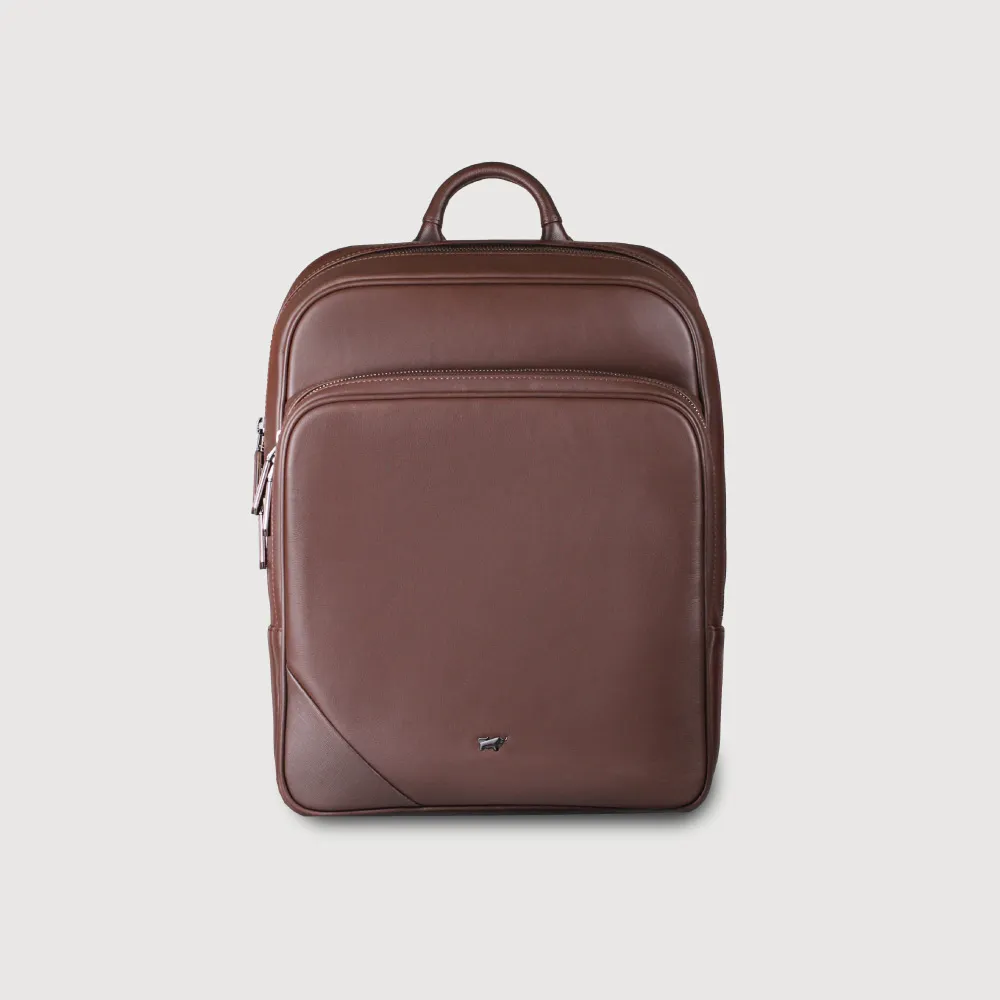 【BRAUN BUFFEL 德國小金牛】加利恩-A 後背包-培土棕(BF561-73-POS) 男包送禮推薦