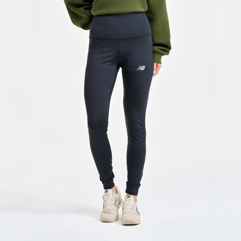 【NEW BALANCE】NB 中低強度高腰運動緊身褲_WP41126BK_女性_黑色(美版 版型偏大)