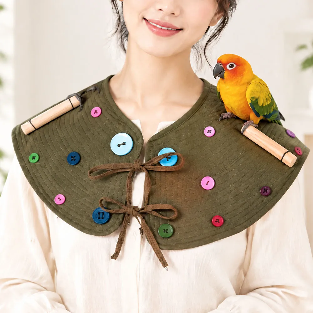 【Truly House】鸚鵡披風訓練墊 養鳥 遛鳥 鸚鵡 老鷹 手養鳥