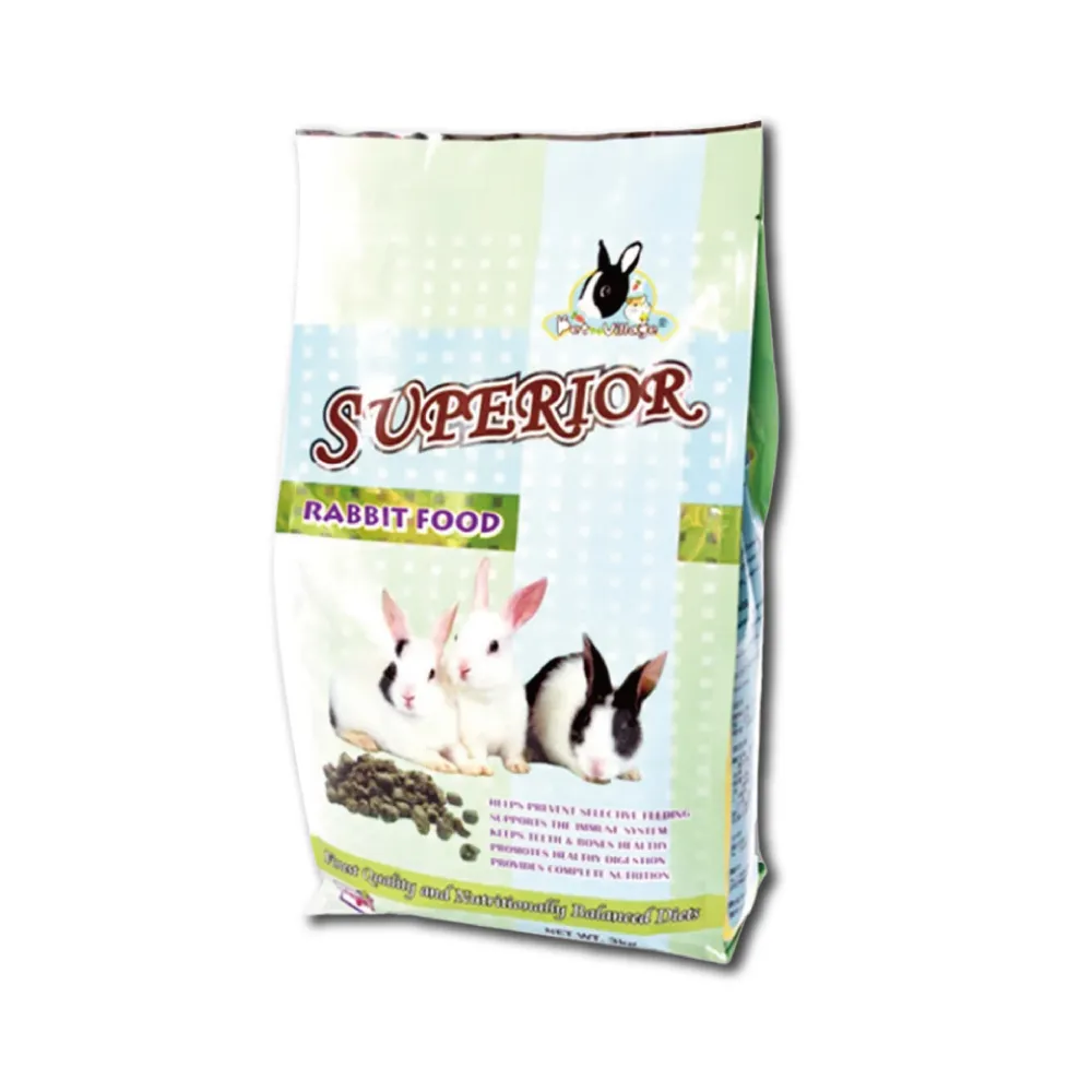 【Pet Village 魔法村】特級機能兔子主食 3kg/包(全齡兔飼料 兔主食 機能飼料)