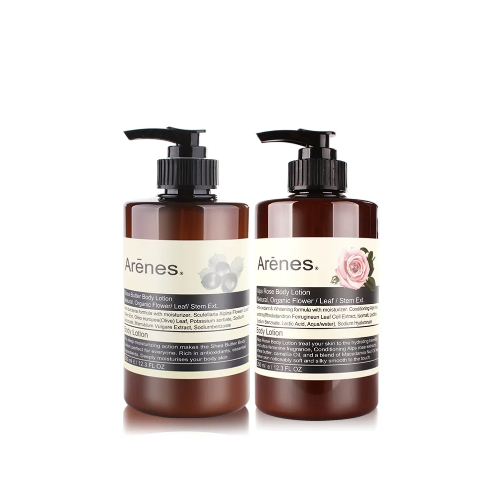 【Arenes】香氛植萃身體乳霜體驗2入組(玫瑰+乳油木果)
