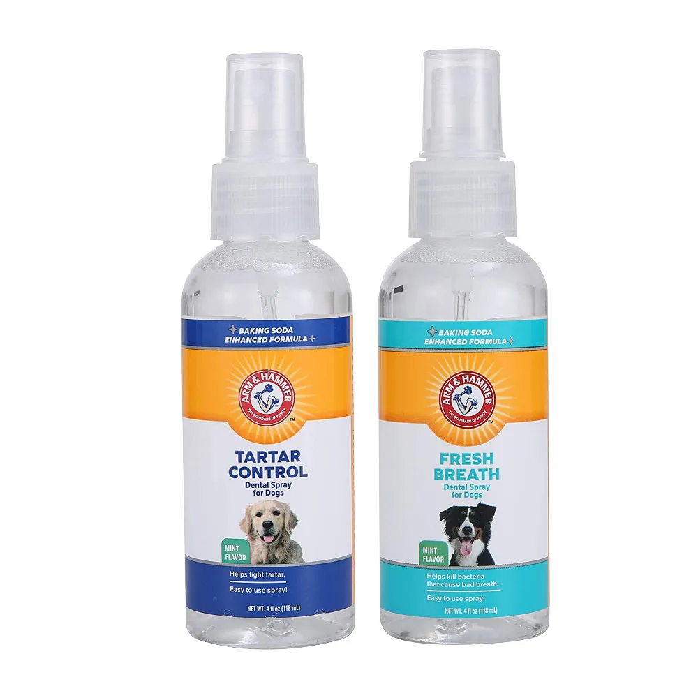 【ARM&HAMMER 鐵鎚】犬用口腔噴劑4oz/118m*3入組(犬用噴劑)