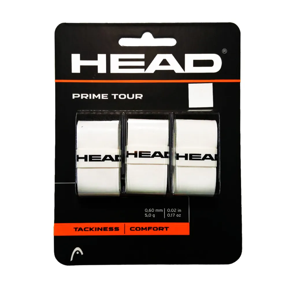 【HEAD】PRIME TOUR 網球握把布 3卡組 外層握把布(285621)
