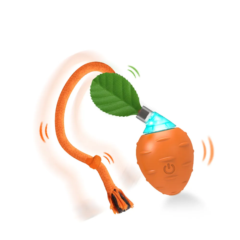 【BENTOPAL 邦特普】LED智能跑跑胡蘿蔔(互動貓玩具/逗貓玩具/智能玩具)