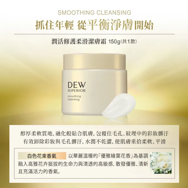 【Kanebo 佳麗寶】DEWS 潤活修護洗顏皂買2送6新品組(洗面乳)