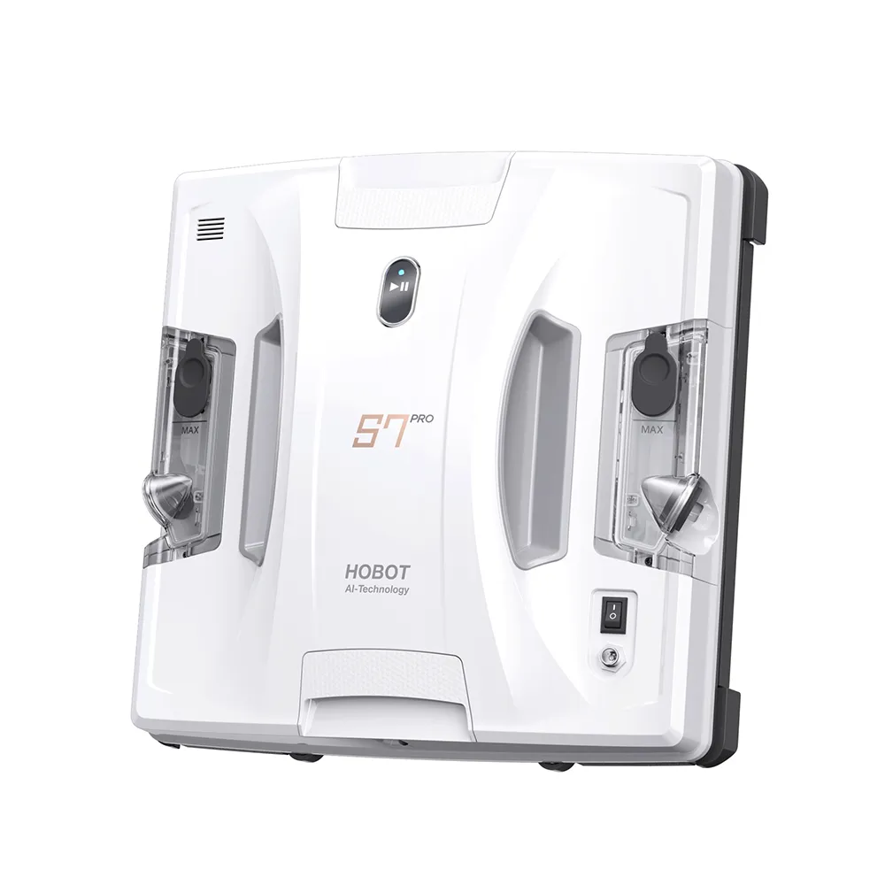 【HOBOT 玻妞】雙布振動擦窗機器人 HOBOT-S7 Pro(全球首創雙布震動/雙噴水/APP遙控器雙控制)