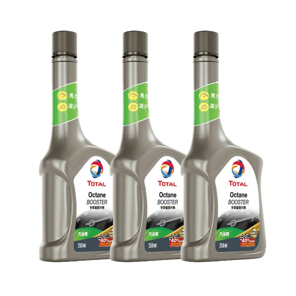 【TotalEnergies 道達爾能源】Octane Booster 汽油辛烷值提升劑 3入(道達爾能源官方直營)
