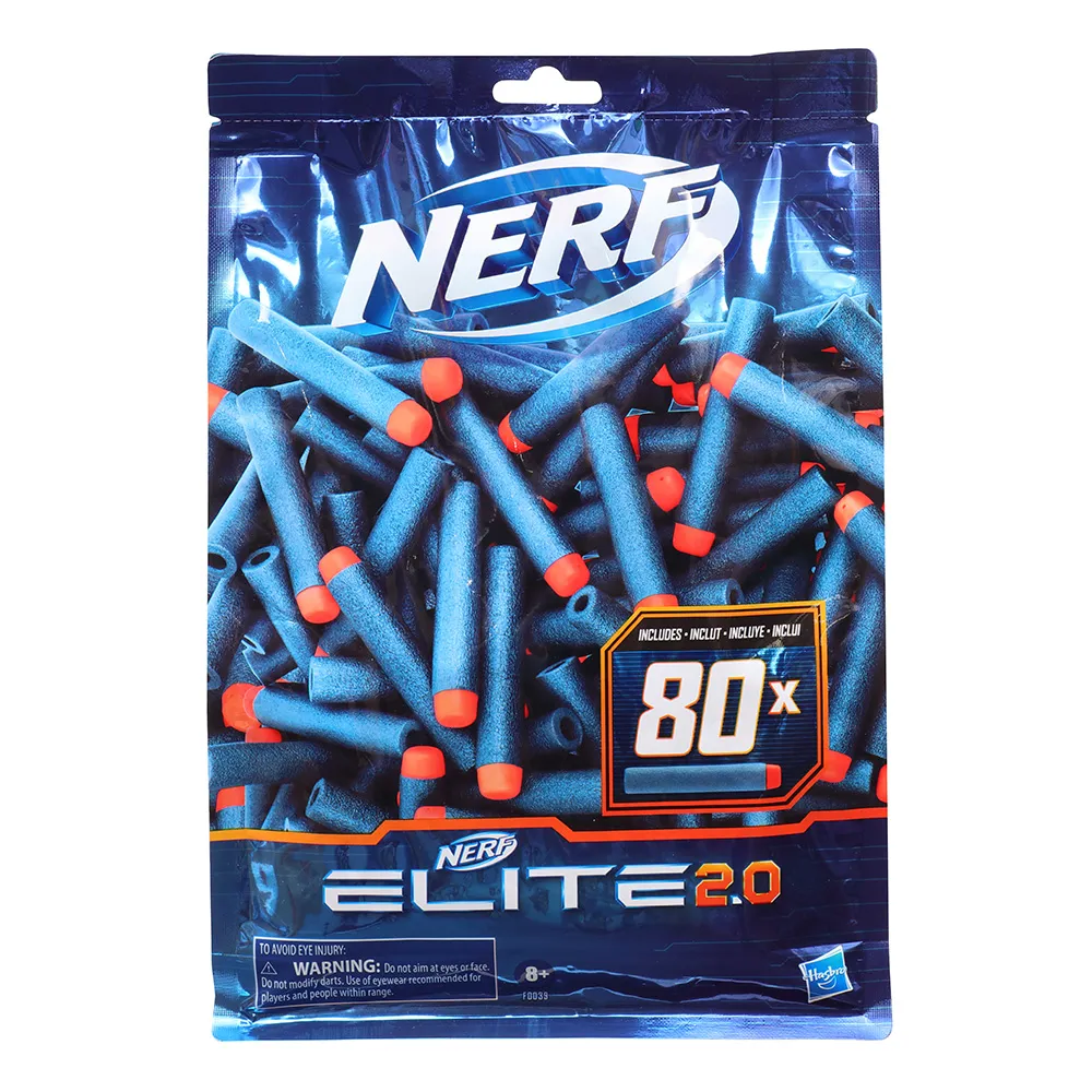 【NERF 樂活打擊】菁英系列(彈鏢補充包 80發 F0039)