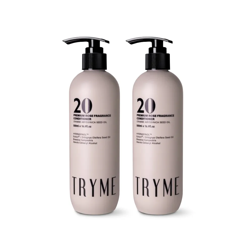 【TRYME 詩朵】20號 甦活海洋護髮素500mlx2入組(護髮膜/護髮乳/護髮精華/深層玫瑰)TRY ME