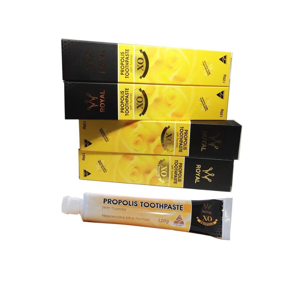 【澳洲 Natures Care】皇家陳年蜂膠牙膏(4入組  120g/條)
