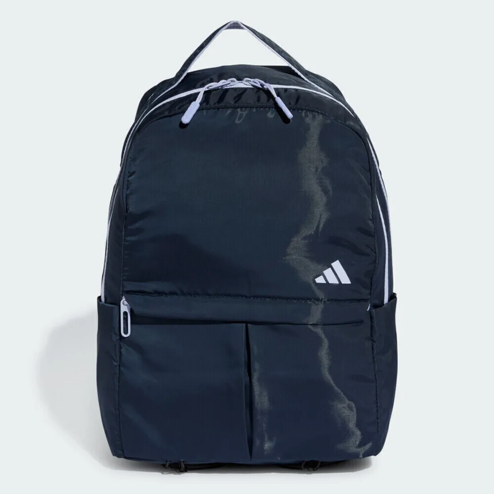 【adidas 愛迪達】Yoga Bp 後背包 瑜伽 戶外 運動 休閒 深藍(JD2250)