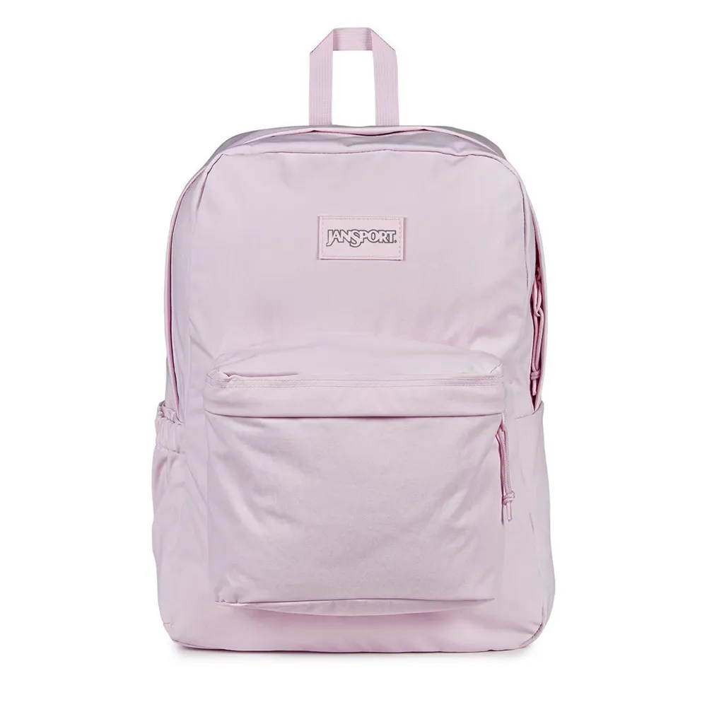 【JANSPORT】雙11 Superbreak Plus Fx 後背包 運動包 休閒包 粉紅(JS0A4QUAA4Y)