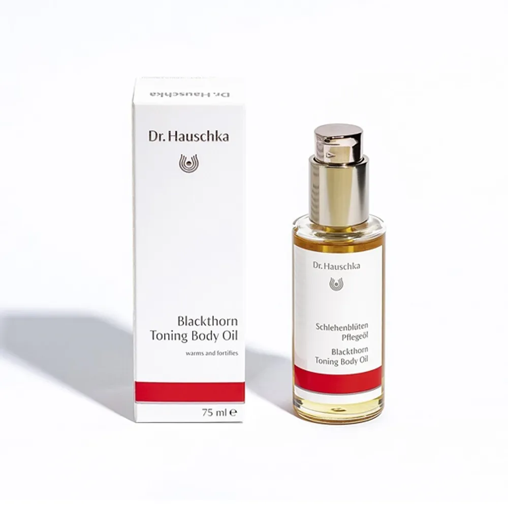 【Dr. Hauschka 德國世家】黑刺李彈力按摩保養油75ml(Dr.hauschka/德國/有機/保養/草本/甘露)