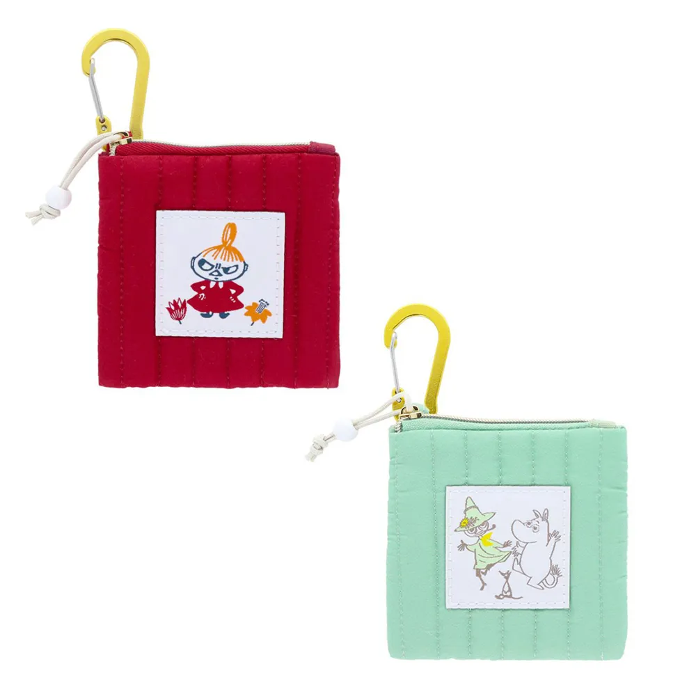 【sun-star】雙11 MOOMIN 嚕嚕米 北歐納維亞風格 登山扣小物收納包 零錢包