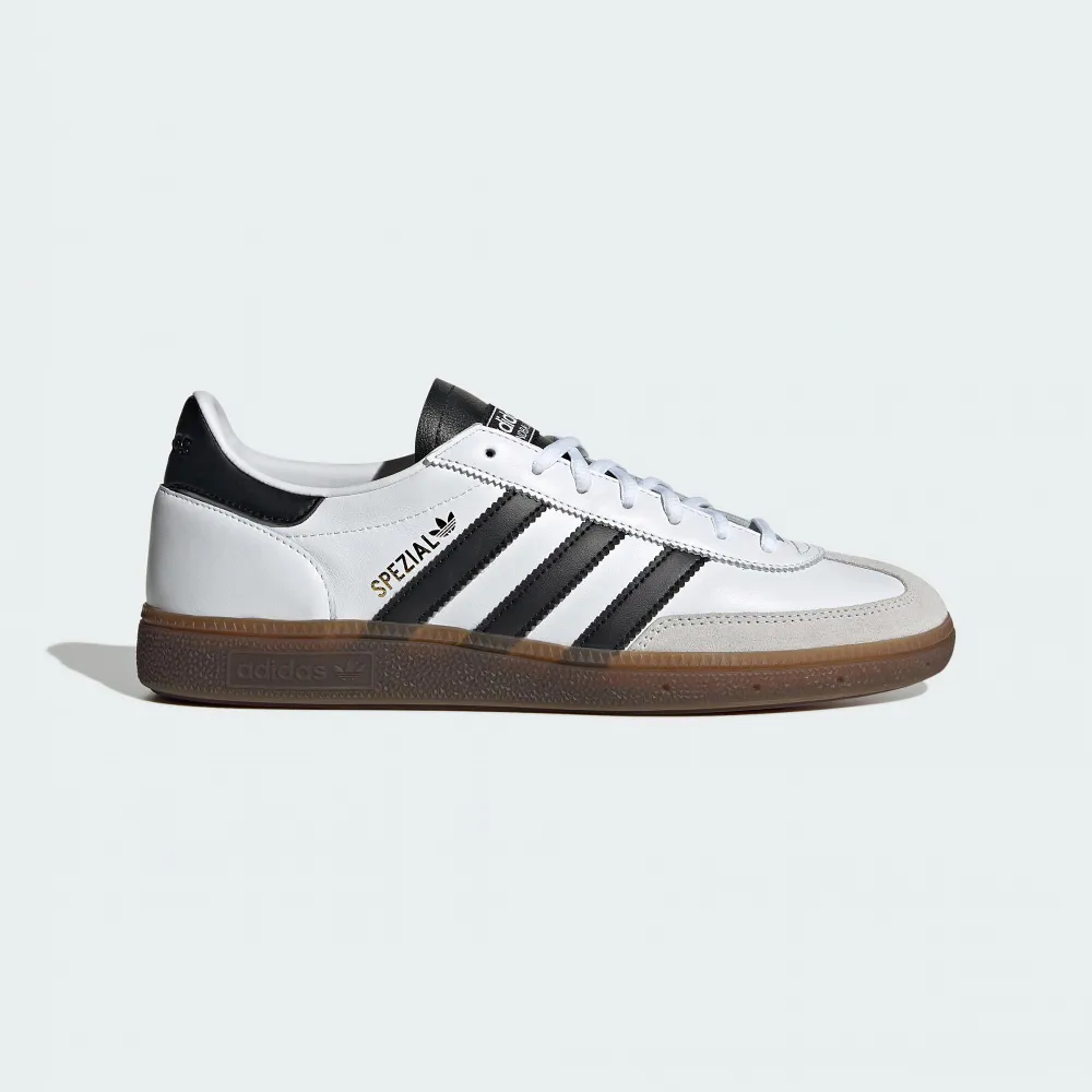 【adidas 愛迪達】休閒鞋 男鞋 女鞋 運動鞋 三葉草 HANDBALL SPEZIAL 白 IE3403
