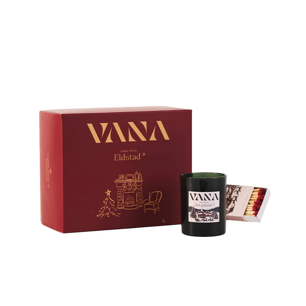 【VANA】香氛蠟燭禮盒 香味任選｜天然植物蠟｜純素安心使用｜療癒居家｜室內香氛｜送禮推薦｜秋季香氛賞