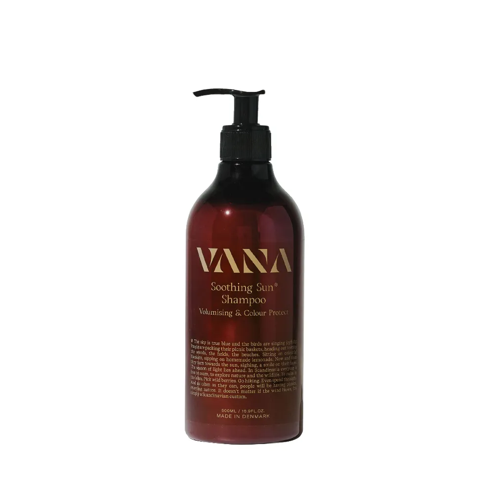 【VANA】光之季節 豐盈護色洗髮露 清新柑橘調 500ml  (丹麥直送/髮質適用/染後髮特別推薦)