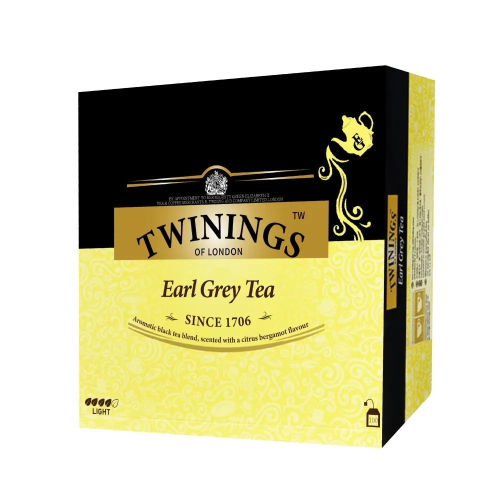 【Twinings 唐寧茶】皇家伯爵茶x2盒(2gx100入/盒)