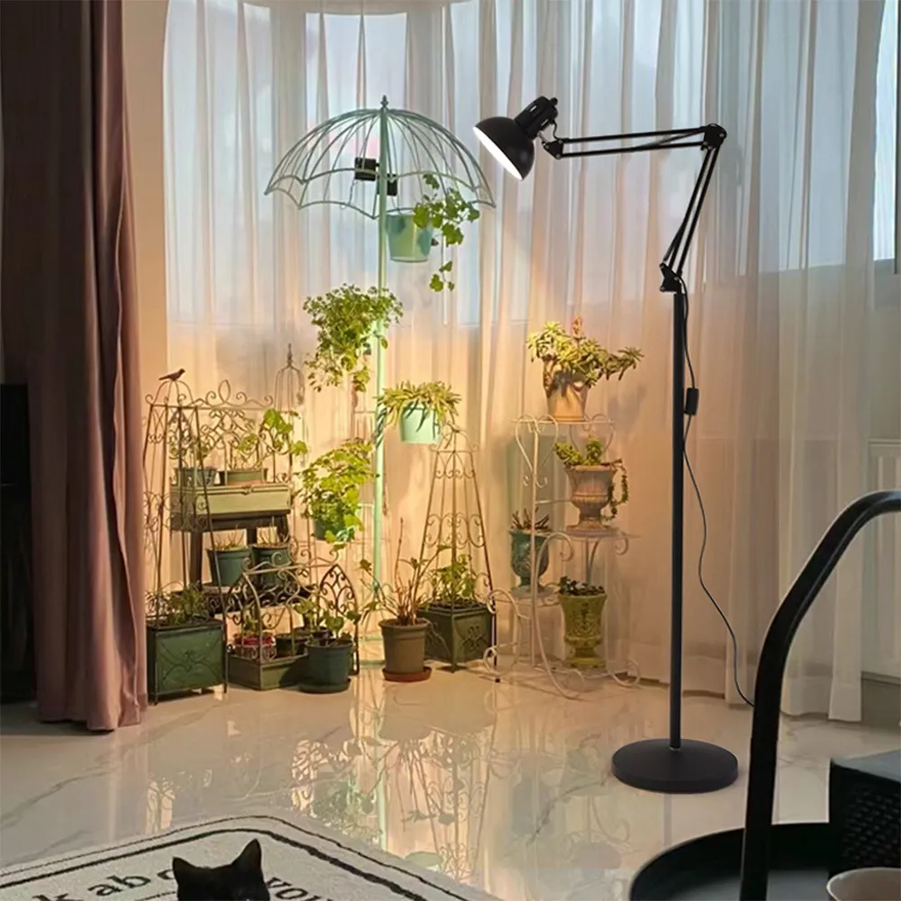 【LADUTA 拉布塔】植物生長燈 45W(落地式全光譜仿太陽光 多肉上色防徒長)