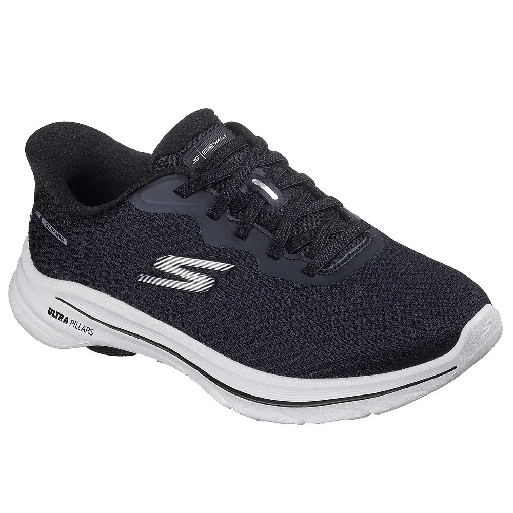 【SKECHERS】女鞋 健走系列 健走鞋 瞬穿舒適科技 GO WALK 8_BCA 寬楦款(125931WBKW)
