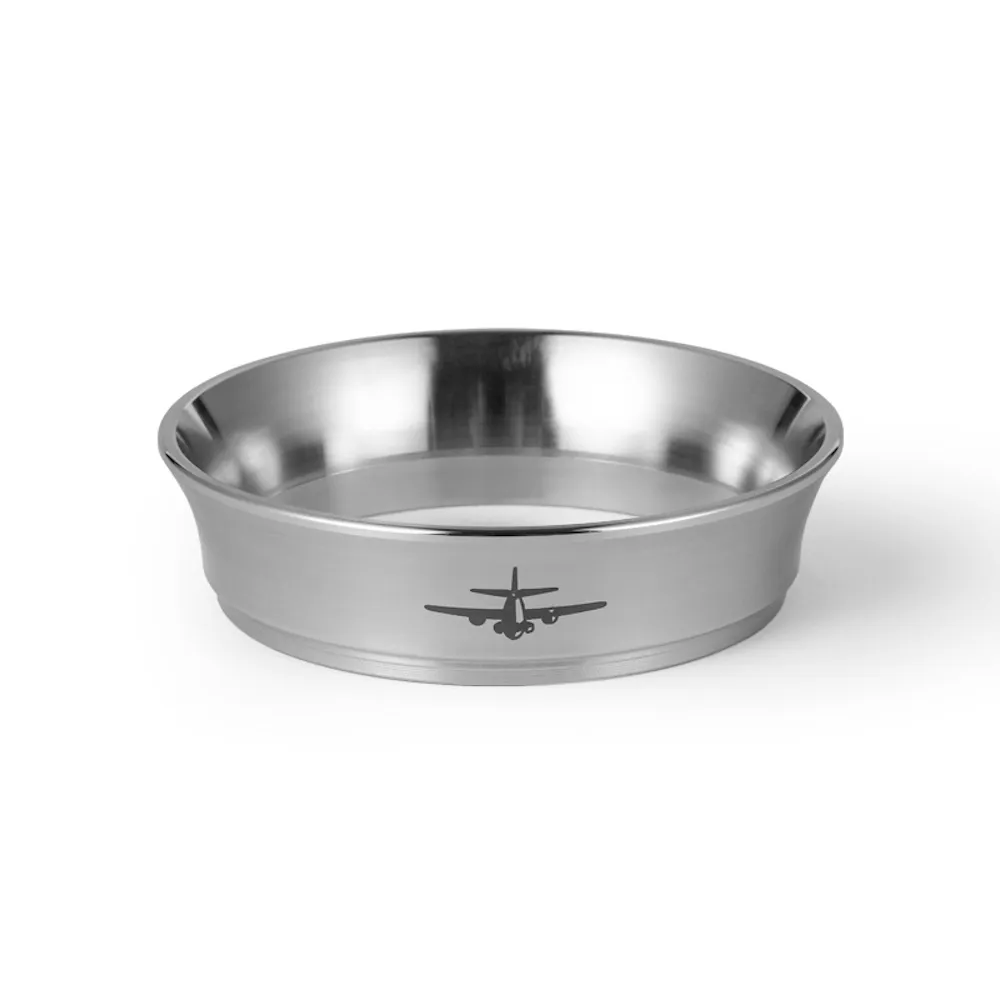 【MHW-3BOMBER】不銹鋼銀色接粉環 58mm(喇叭口不銹鋼接粉環 58mm)