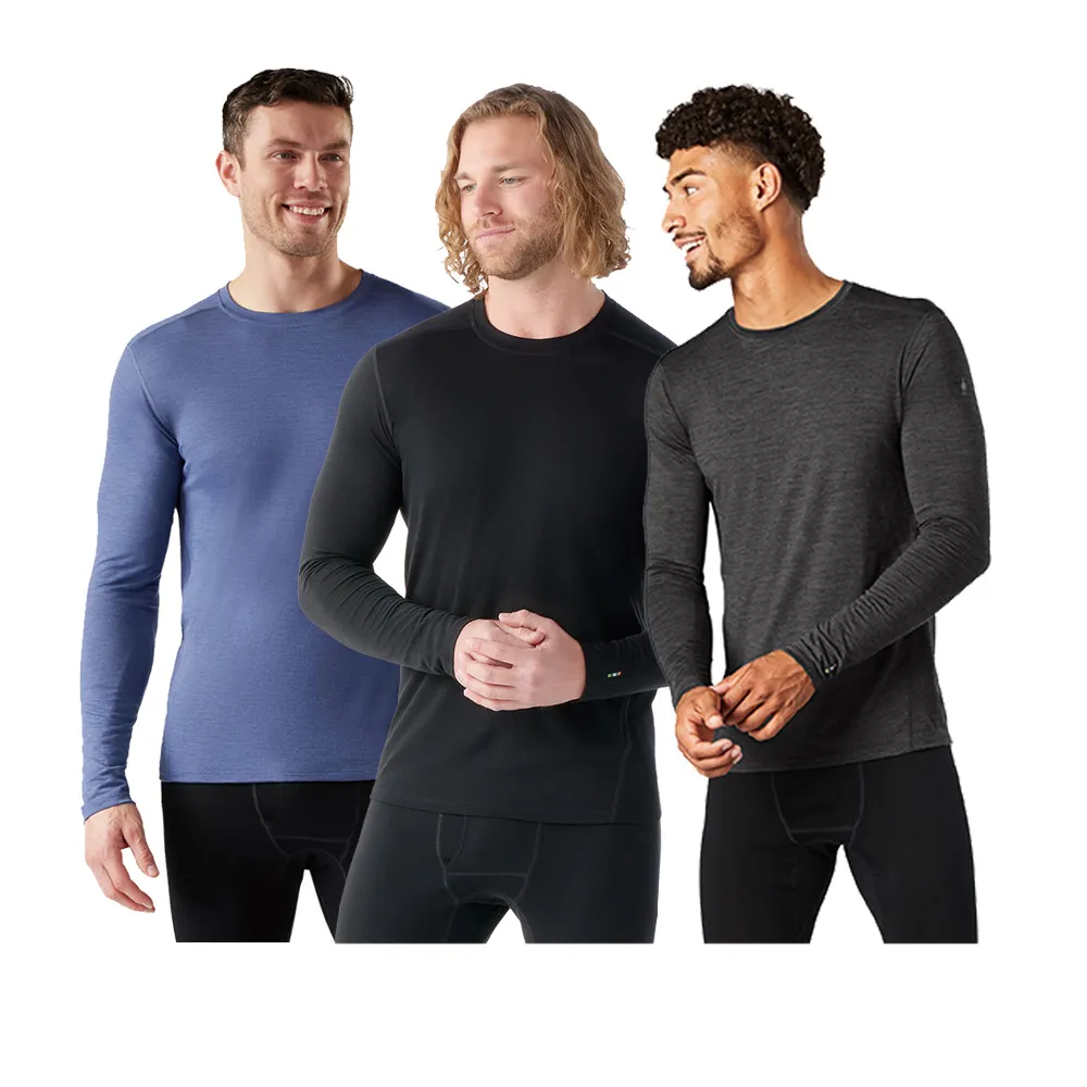 【SmartWool】男 All-season 美麗諾羊毛 內著 長袖上衣(美麗諾羊毛衣 保暖衣 排汗衣 底層衣 抑菌抗臭)