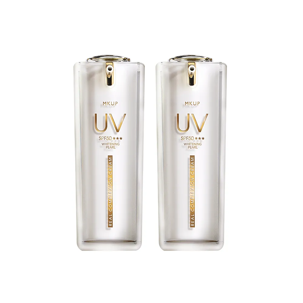 【MKUP 美咖】頂級白珍珠 UV 素顏霜 SPF50+++ 二入