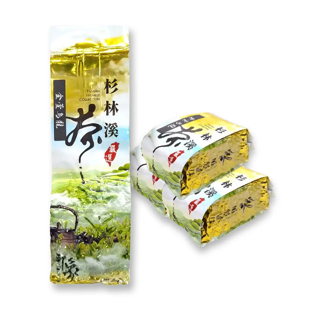 【名池茶業】佳沁蜜奶香杉林溪金萱烏龍茶葉 150gx4包(共1斤)