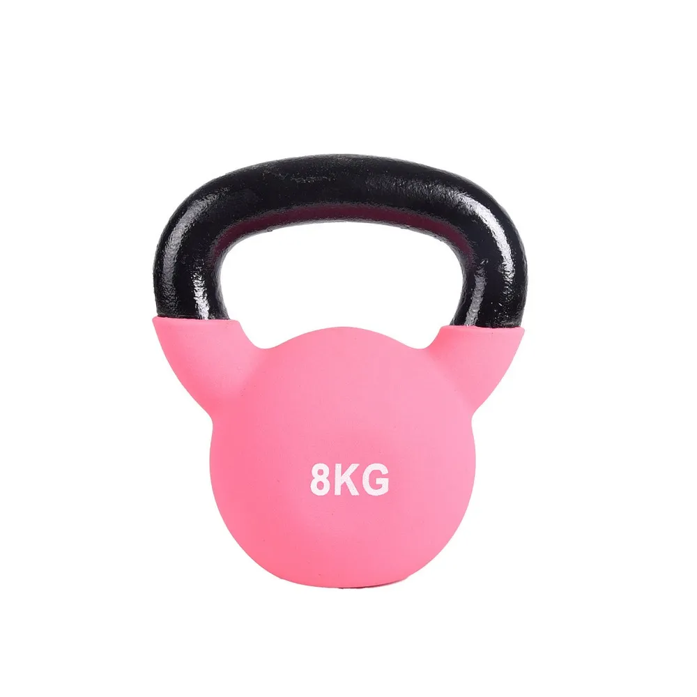 【AD-ROCKET】糖果限定 頂級鑄鐵壺鈴 KettleBell 軟壺鈴 軟式壺鈴 8公斤(玫紅)