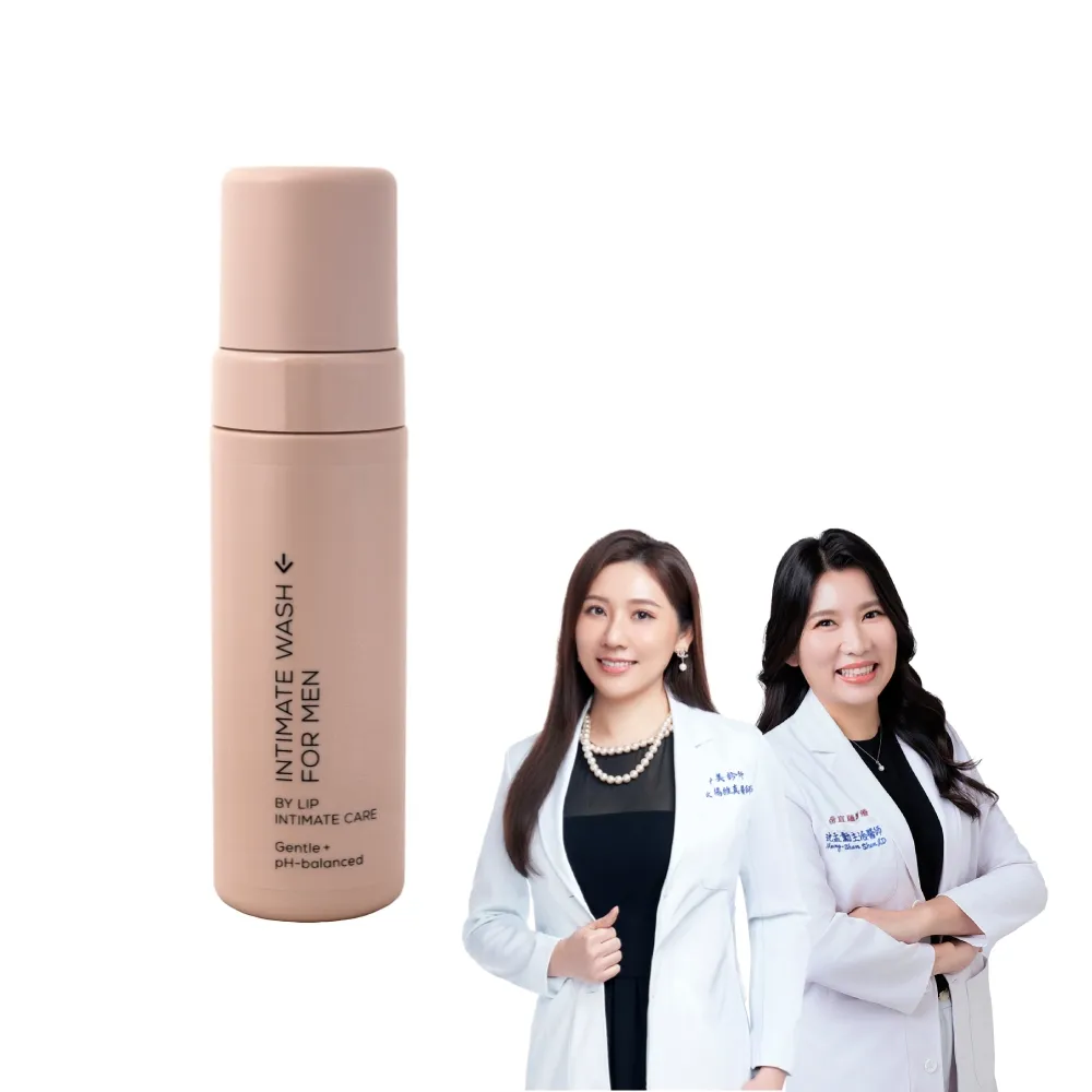 【LIP Intimate Care 瑞典私密護理】男士私密平衡清潔慕斯150ml(專為男性設計 清爽溫和 改善私密異味)