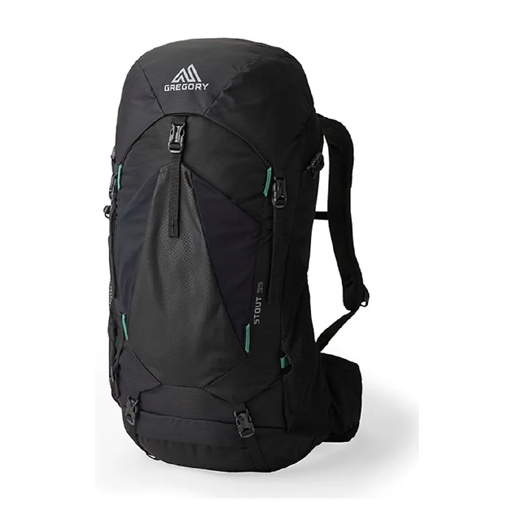 【Gregory】35L STOUT登山背包《森林黑》149374/雙肩背包/後背包/輕便休閒包