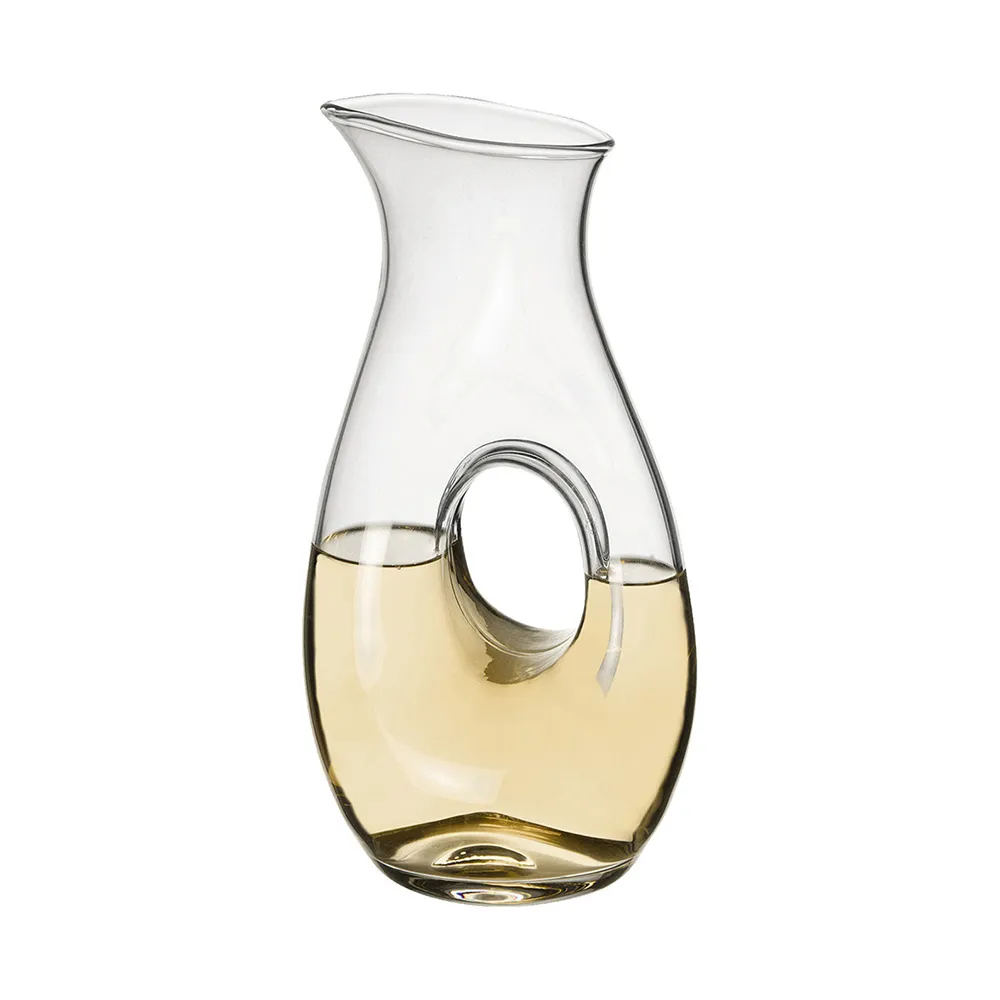 【Vega】德國 斜口中空醒酒瓶 900ml / 醒酒壺 分酒器