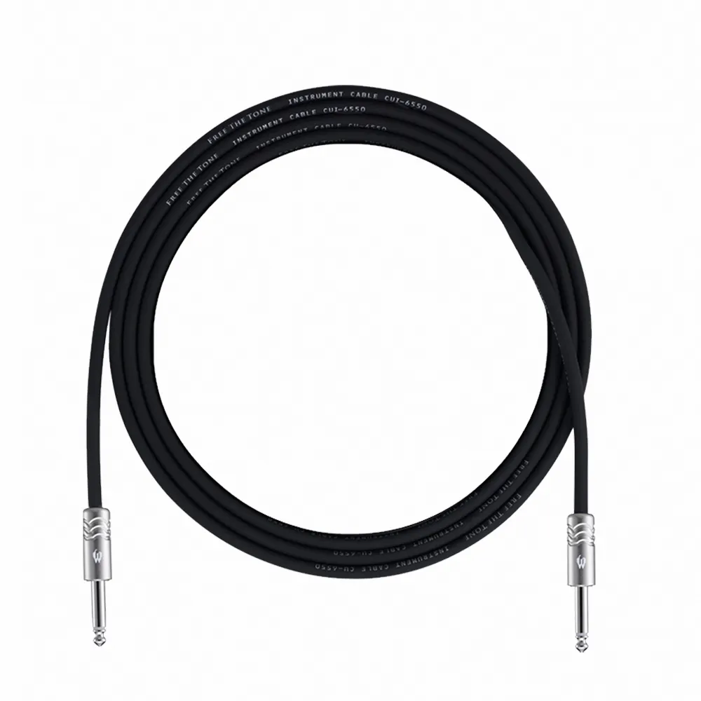 FREE THE TONE CUI-6550STD 3米 SS/SL 高級樂器導線 日本製(原廠公司貨 商品保固有保障)
