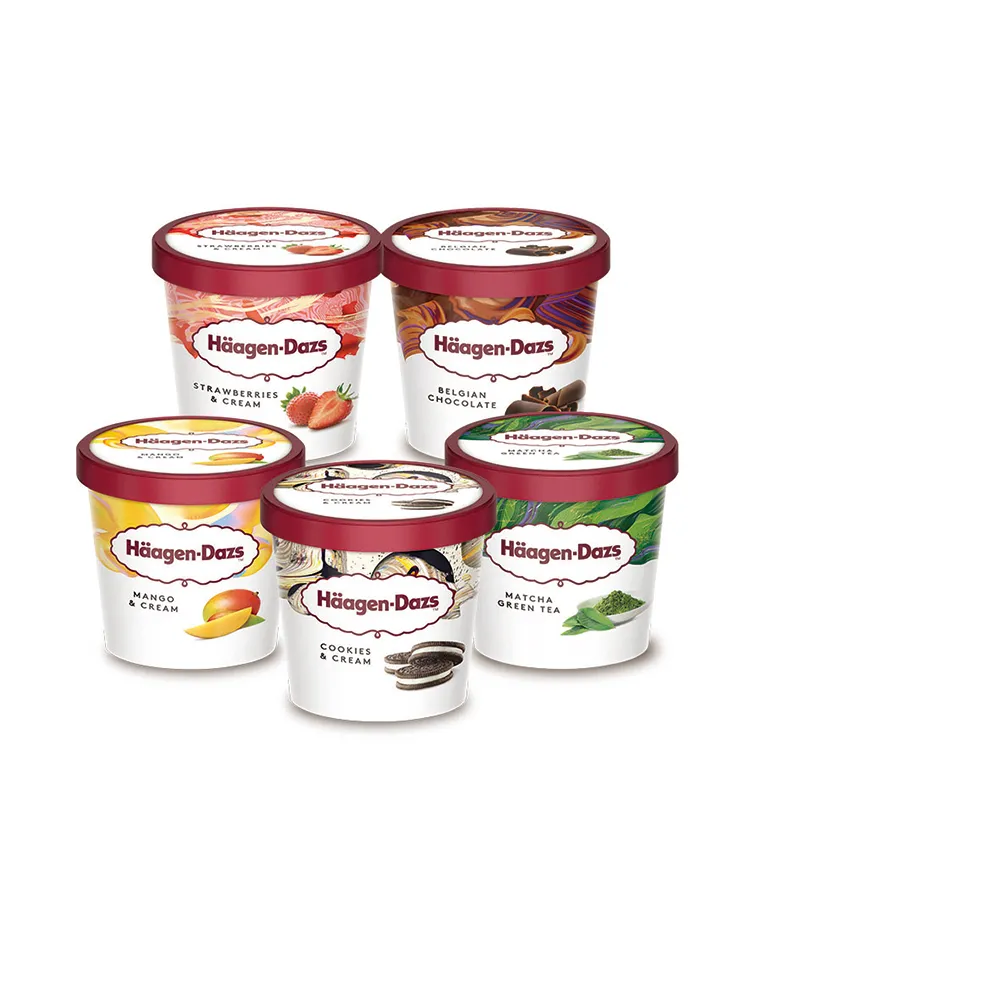 【Haagen-Dazs 哈根達斯】哈根達斯(外帶)冰淇淋迷你杯五入 好禮即享券