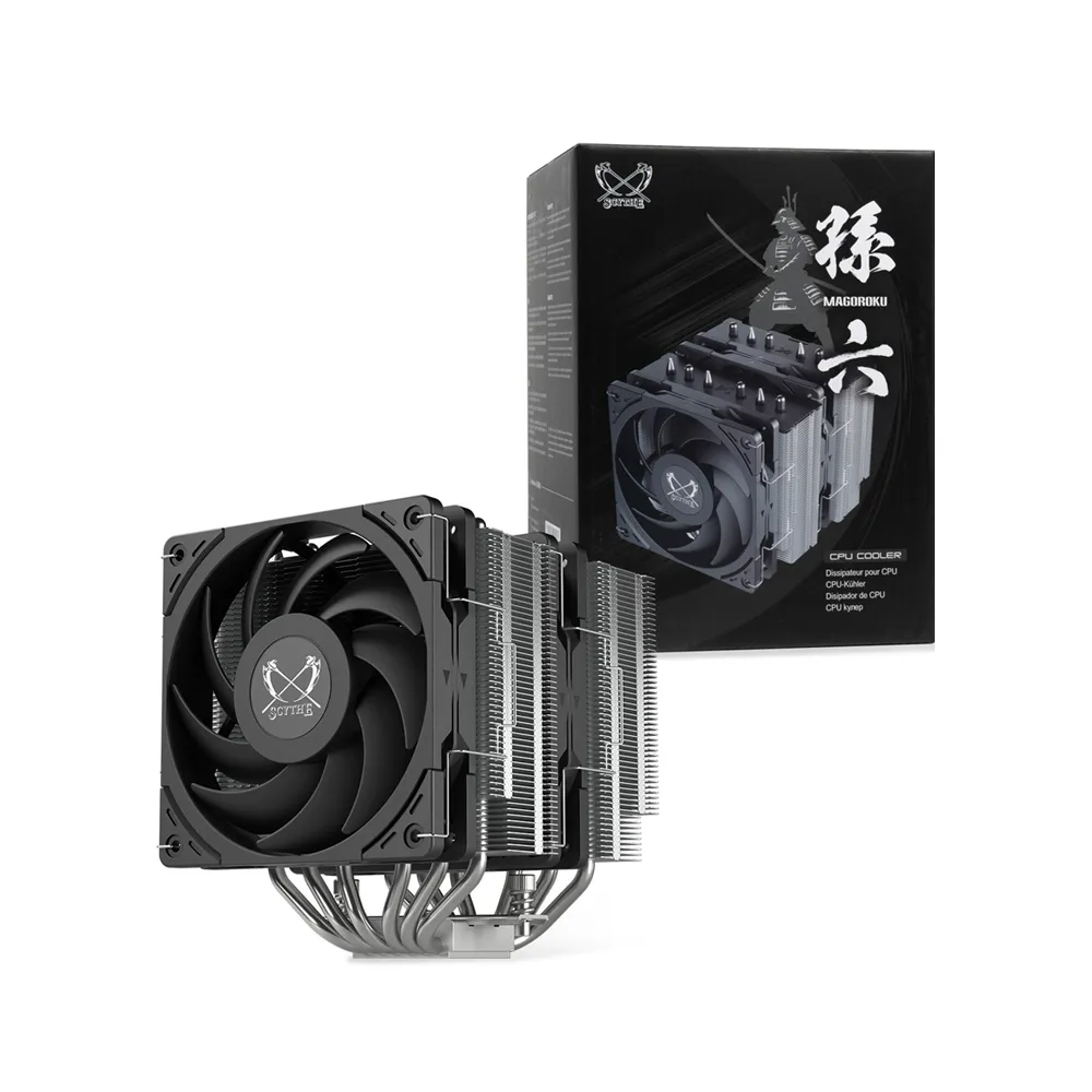 【SCYTHE】鐮刀 MAGOROKU 孫六 CPU 散熱器(SCMR-1000)