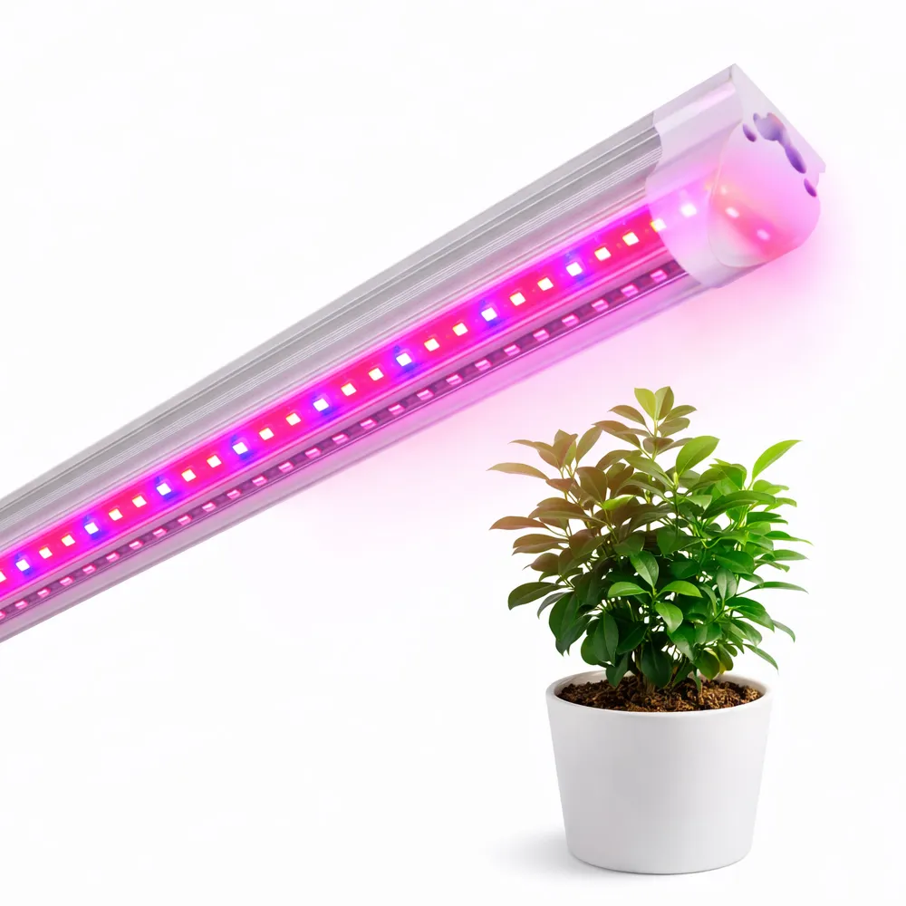 【JIUNPEY 君沛】2入組 730全光譜 V型款 T8 4呎 50W 一體式LED植物燈管(全光譜 植物燈 植物生長燈)