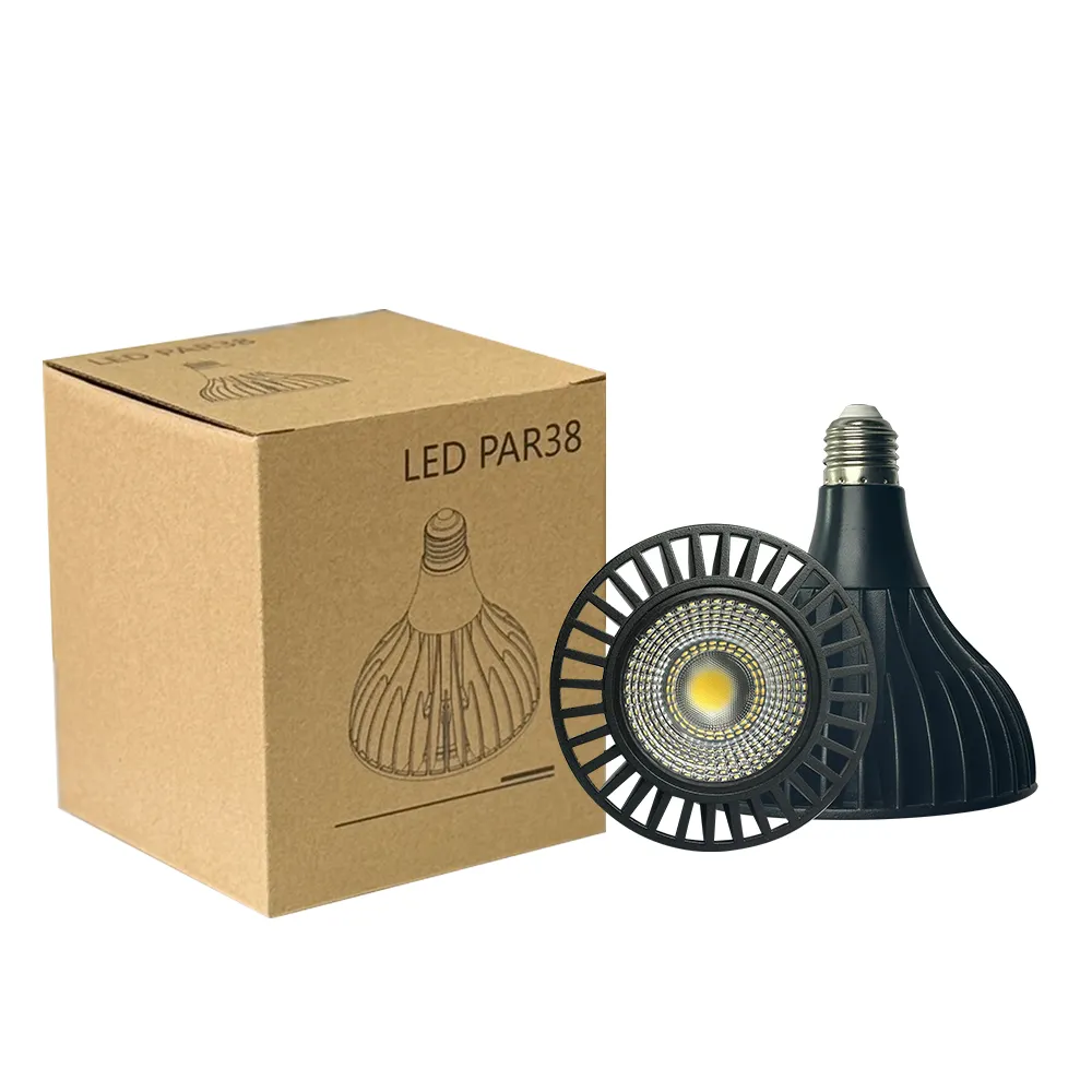 【JIUNPEY 君沛】嚴選 PAR38 LED32W聚光透鏡高光效植物燈 黑色 S85光譜(植物生長燈 植物燈)