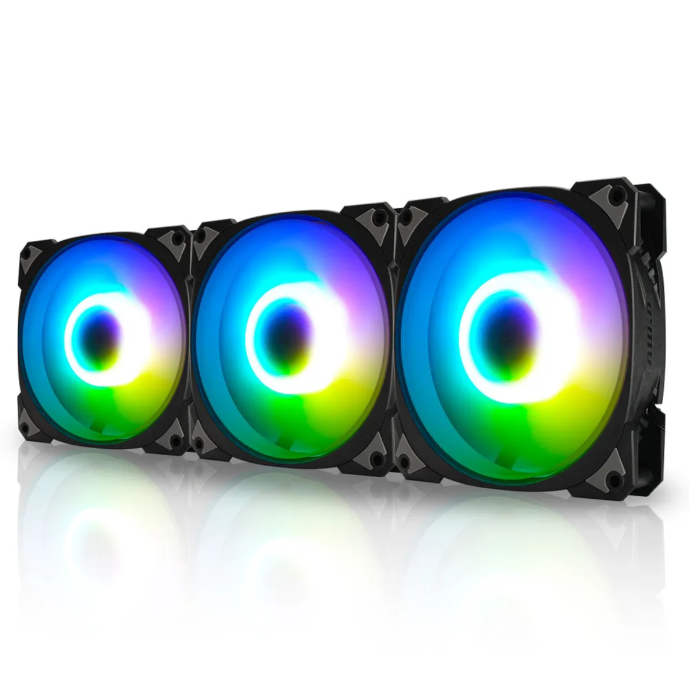 【InWin 迎廣】AN120 黑色 ARGB風扇 3顆裝組(AN系列)