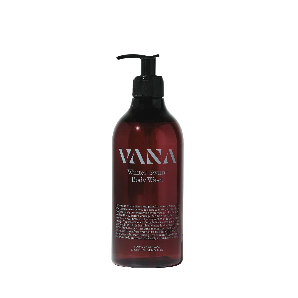 【VANA】冬泳之甦植萃淨化沐浴露 草本水生調 500ml (丹麥直送/天然植萃香氣/肌膚維持柔嫩光滑)