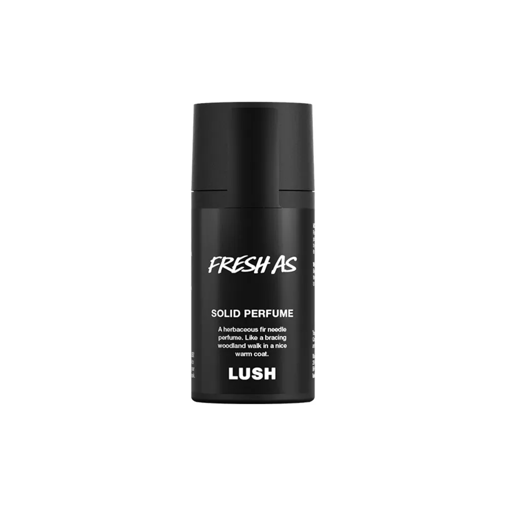 【LUSH 嵐舒】Fresh As 清新活力香水膏 11g(香膏/木質/安息香/冷杉/鳶尾)