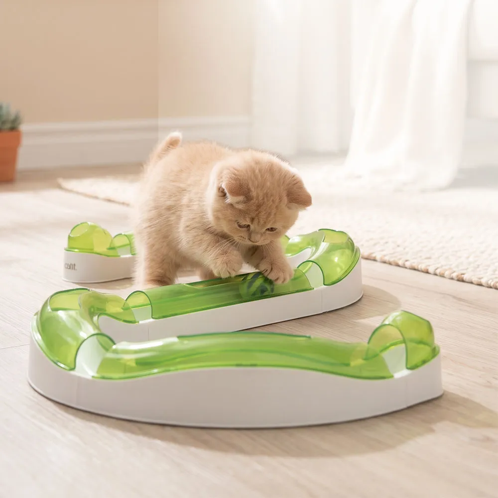 【CATIT】嘿卡堤  多感互動系列-軌道球2.0（貓玩具/益智玩具）