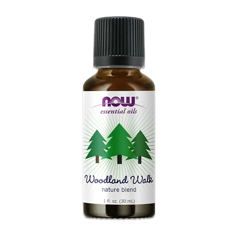 【NOW 娜奧】森林漫步複方純精油30ml-Now Foods(松針、阿特拉斯雪松、杜松、純乳香、沒藥)