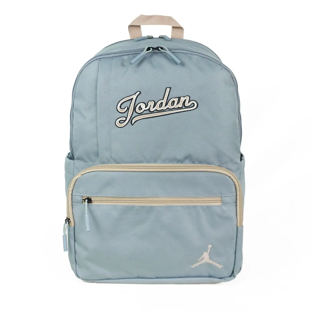 【NIKE 耐吉】Jordan School Backpack 後背包 雙肩背 筆電包 喬丹 藍灰(IM4501-476)