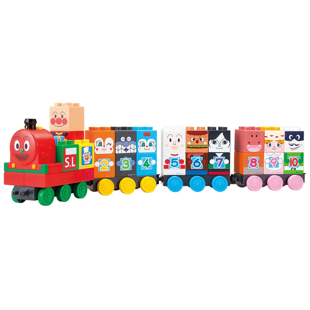 【ANPANMAN 麵包超人】官方商店  123！SL人數字積木樂趣組